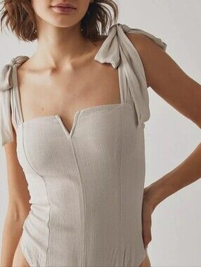 Free People Lola Bodysuit XS